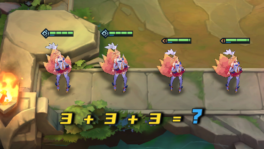 3+3+3 怎么没有合成三星呀？