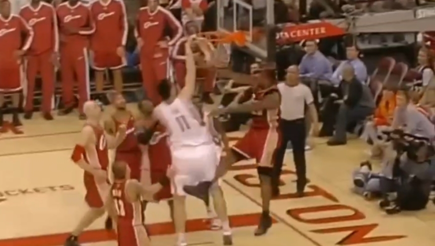 姚明打遍联盟巨星名场面