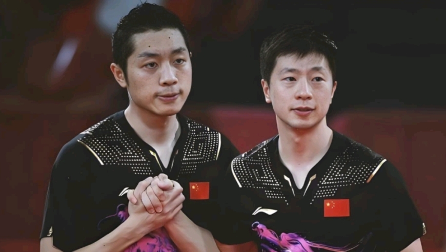 乒乓球男团赛后新闻发布会：许昕逗笑众人 马龙展现高情商