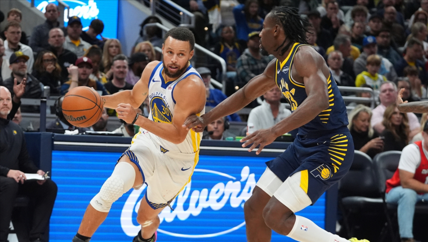 离谱到夸张！步行者轰出21-5攻击波末节逆转爆冷勇士全过程