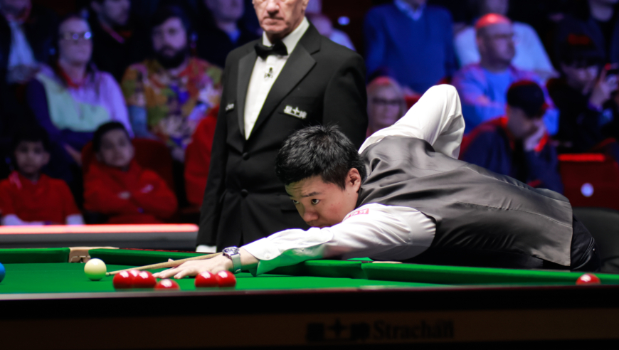 体坛名场面｜防守大师窒息折磨！丁俊晖连做三杆斯诺克，对手漏球后直接认输