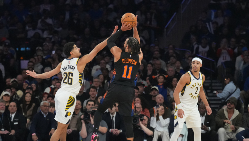 步行者尼克斯加时全收录：步行者连轰9-0 布伦森顶投三分续命