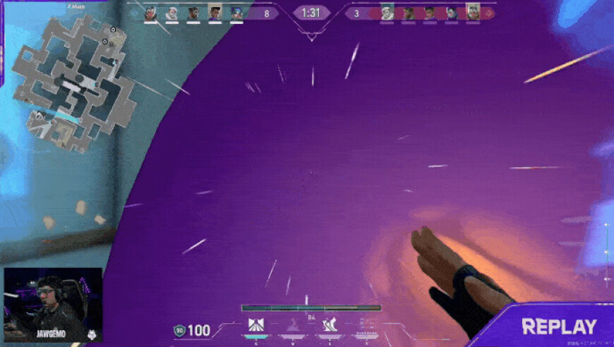 终极技能完美宣泄，G2赌对点位JAWGEMO连杀四人