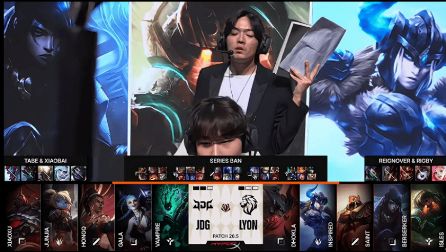 JDG 3-1 LYON：沉着冷静团战取胜，JDG挺进淘汰赛