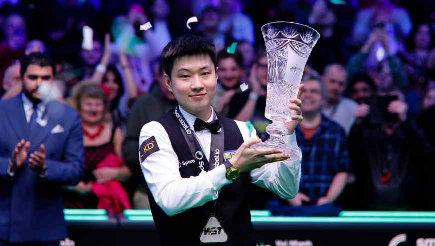 赵心童打破15天冠军荒 赛点局连续霸气长台 背靠背再夺一冠