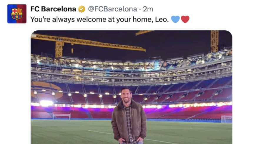 重返诺坎普！梅西引爆足坛，巴萨官方表态，四大阻力让其难回西甲