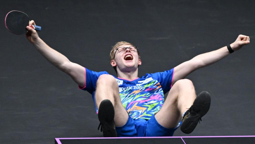 可惜！勒布伦4-1击败温瑞博夺冠跪地激情怒吼 国乒重庆站0冠收官