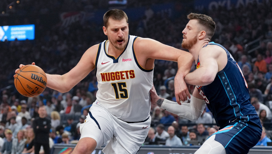 约基奇空砍23+17+14！遭下黑脚暴怒冲突吃T 生涯第186次三双