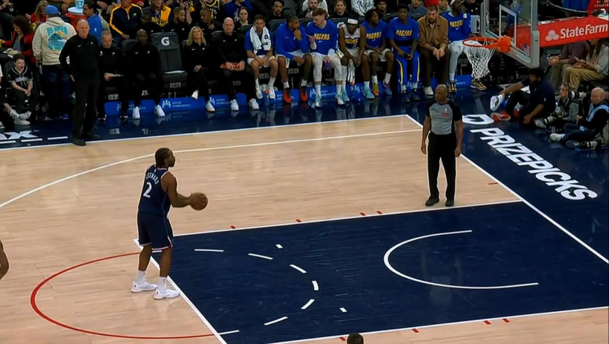 离谱到夸张！快船第三节狂轰27-4超极限攻击波领先步行者30分全过程