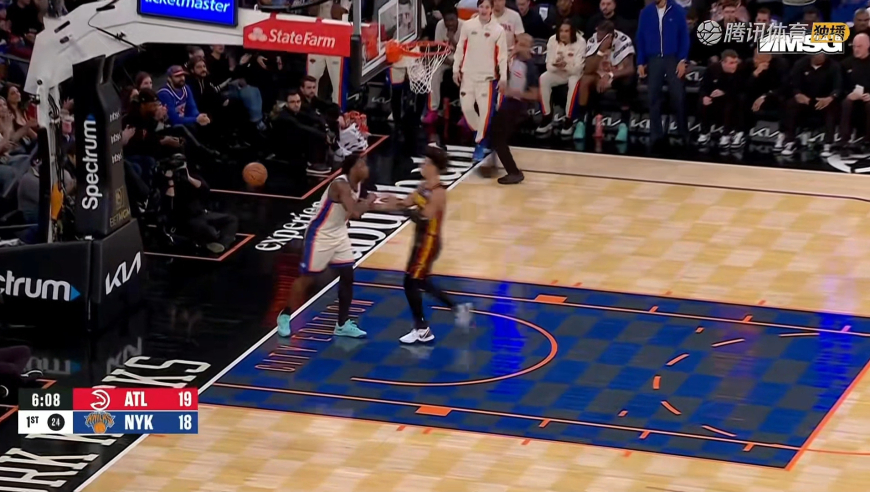 纽约之王！布伦森暂停归来个人连拿6分 怎么防守他都能进