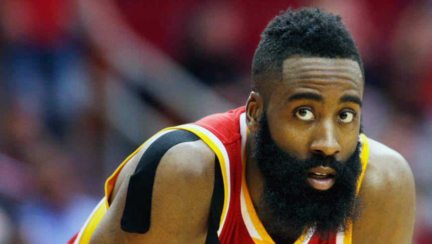 火箭登巅峰的开始！15年哈登十佳球：鬼魅晃晕JR 极限绝杀太阳