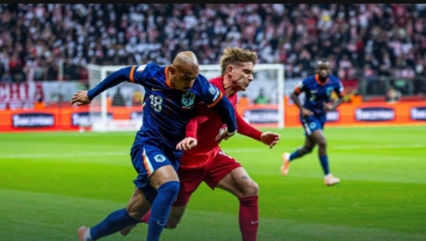 4分钟看荷兰1-1波兰：莱万助攻卡明斯基，德佩补射破门