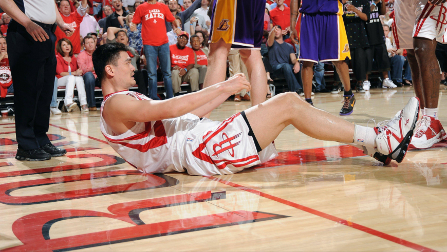 体坛记忆丨姚明09西部半决G1集锦：28+10王者归来拯救球队