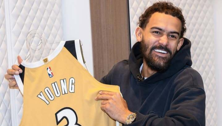 交易官宣！特雷-杨正式亮相奇才 回应改穿3号+目标帮队友进全明星