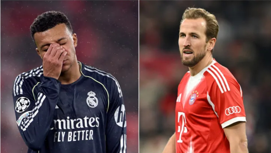 欧洲金靴奖：凯恩领跑，姆巴佩哈兰德紧随其后