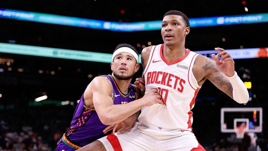 火箭VS太阳前瞻，别硬刚三分！拼篮板锁布克，这才是赢球密码