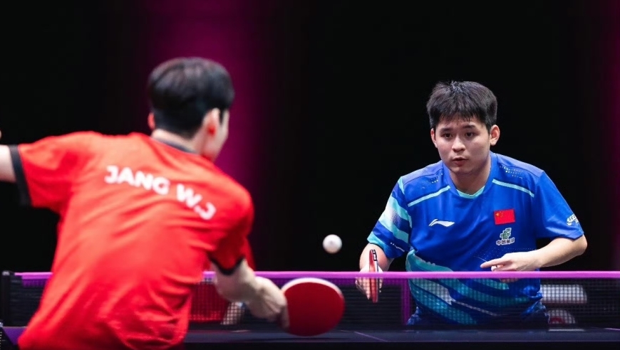 王皓气到爆粗！暂停60秒全在给林诗栋讲战术 点出最大问题：别慌别乱