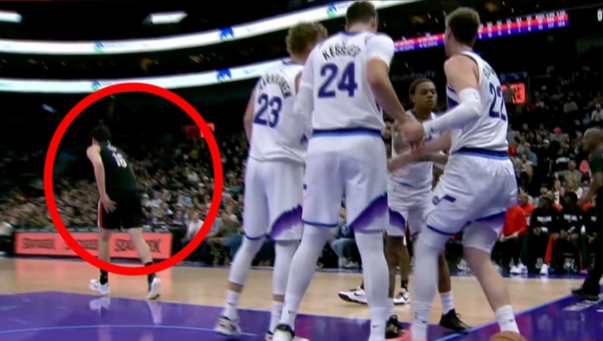 杨瀚森主动拉对手遭拒，触碰NBA“江湖”规矩，真别做老好人了！