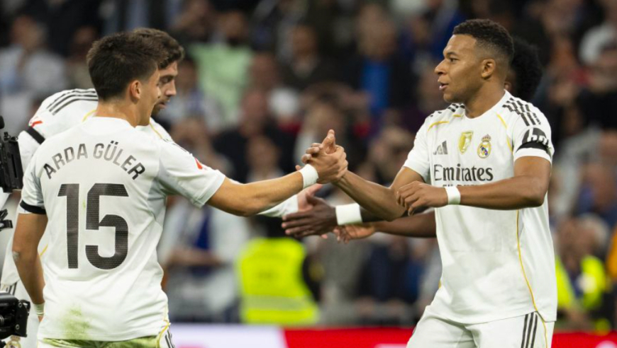 豪门狂欢夜：姆总2球皇马4-0六连胜 利物浦2-0维拉止连败 尤文2-1