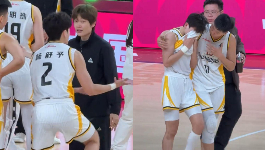 杨舒予被姐姐说哭了，当场急得跺脚！队友暖心安慰尽显球队氛围