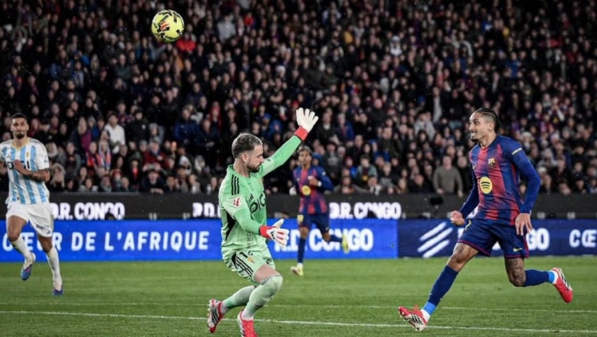 亚马尔精彩侧勾，拉菲尼亚轻巧挑射，巴萨3比0奥维耶多领跑西甲