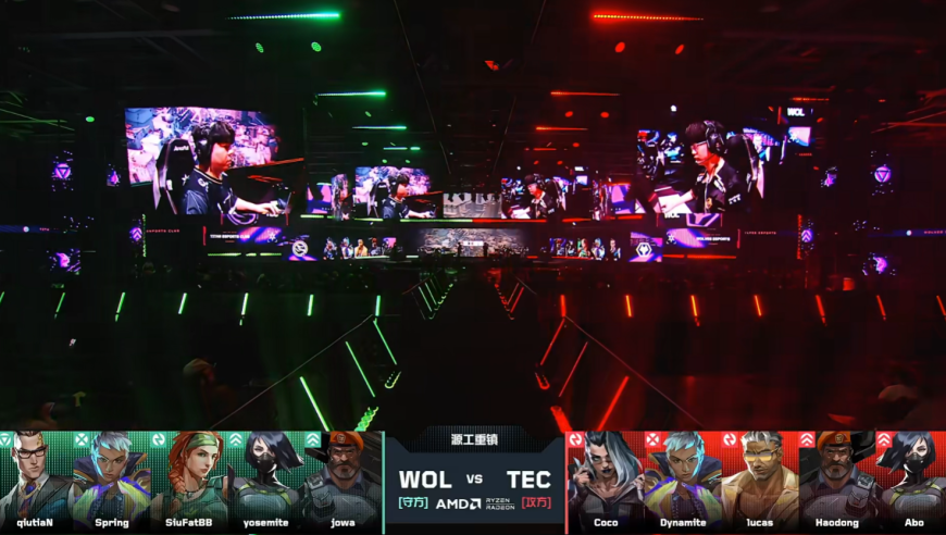 VCTCN：Haodong鬼魅&ldquo;点名&rdquo;拿到ACE，TEC 2-1击败狼队