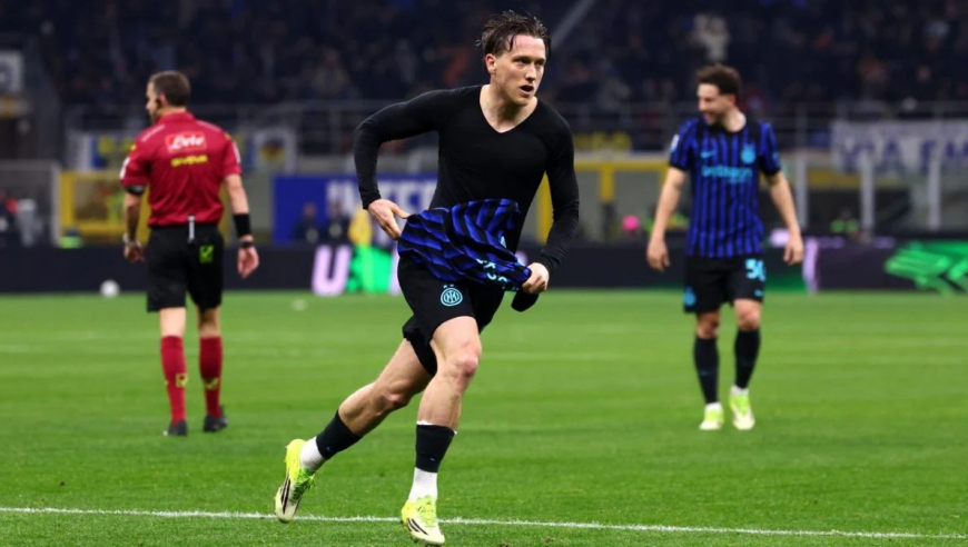 全场沸腾！慢镜回看国米补时高燃绝杀尤文，门将呆立原地没反应