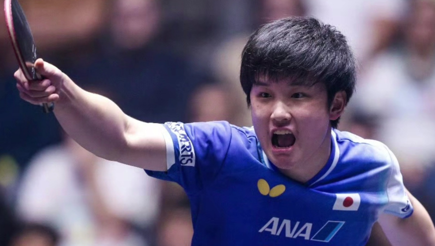 张本智和连丢四个赛点崩盘，大勒布伦惊天大逆转，激动抹眼泪