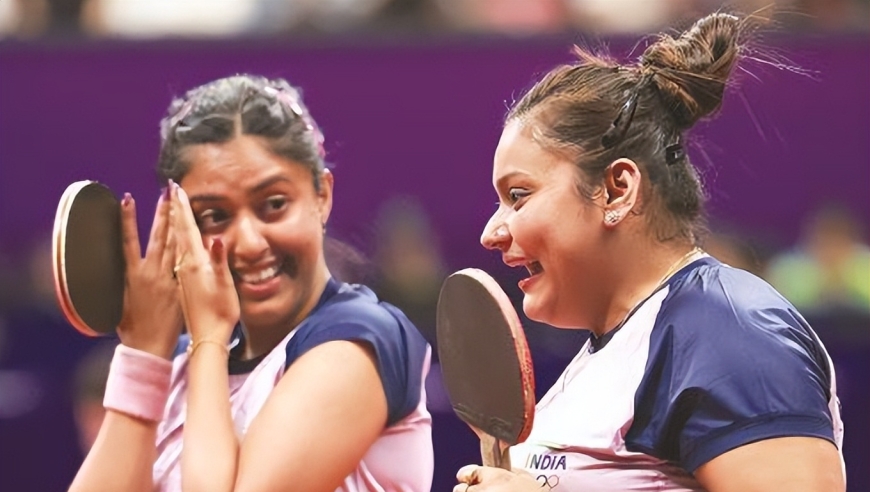 WTT新加坡大满贯：印度2位怪胶手出局！曾爆冷突破国乒主力防线