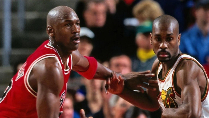 6进总决赛6次夺冠，乔丹总决赛都击败了哪些超级球星？心疼对手3秒钟