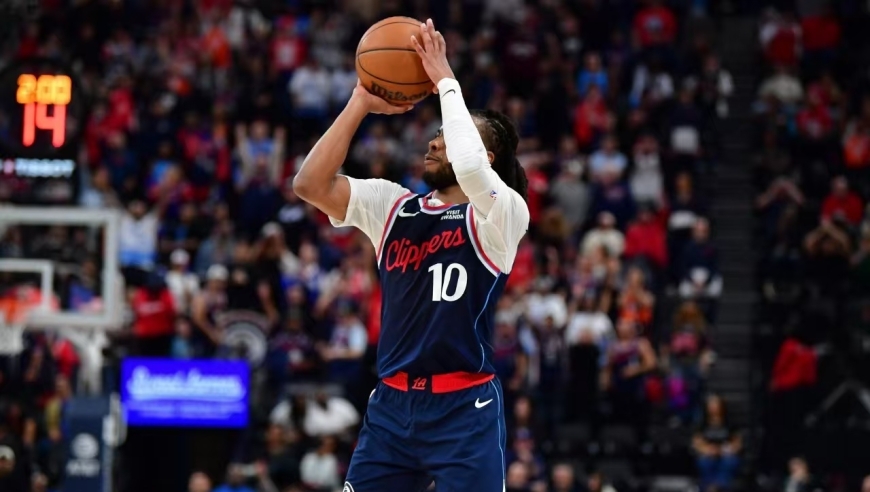 快船用哈登1换2亏了？首发时场均24+7+4.4三分，双赢交易！赚大了