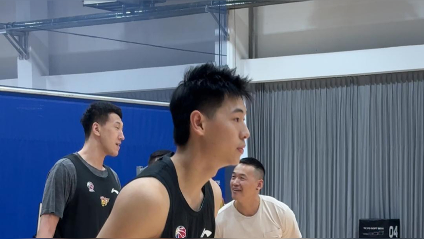 CBA体测之五角移动投篮：崔永熙25投16中