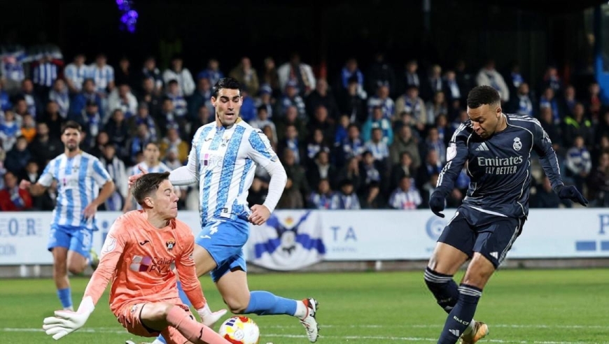 姆巴佩独造3球，年度65球比肩三大传奇，皇马3-2险胜鱼腩晋级16强