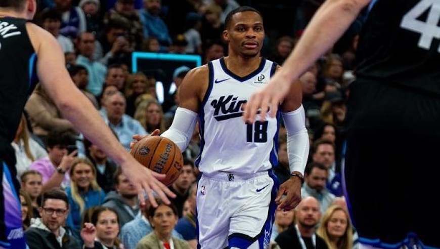 威少16+12+14+4难救主，拉文空砍34分，爵士力克国王终结4连败