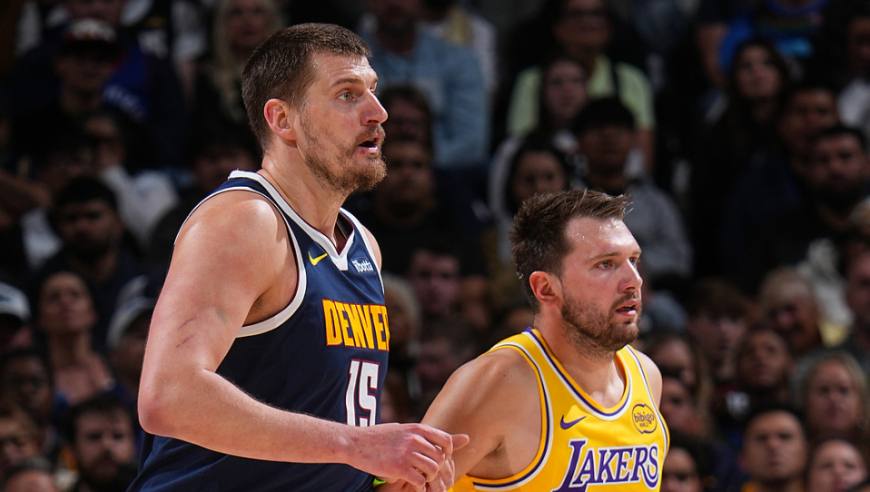 掘金湖人决胜时刻：湖人连丢四记关键三分 约基奇连拿6分打穿湖人