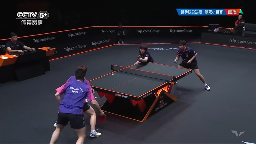 险被翻盘！林诗栋蒯曼8-4领先险些被翻盘 关键分发力拒绝逆转