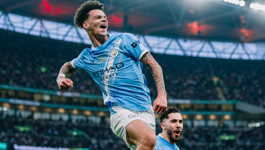 英联杯：曼城2-0阿森纳时隔5年再夺冠 凯帕致命失误 奥莱利4分钟双响