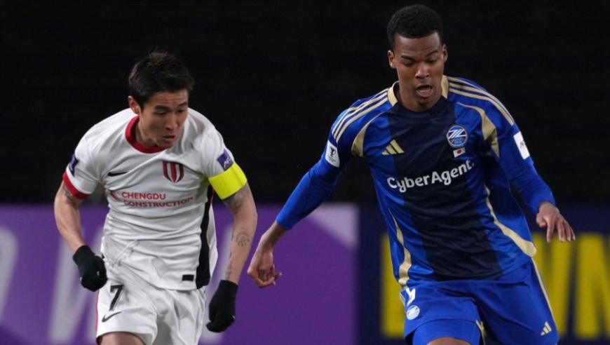 亚冠精英：成都客场2-3町田无缘出线 韦世豪、费利佩破门