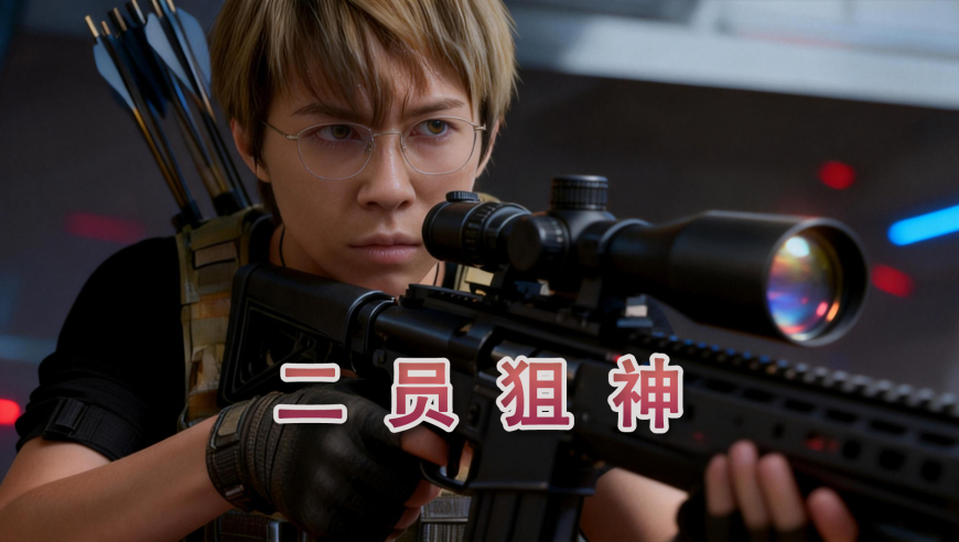 开局三狙直接带走二员！我就是二员狙神！