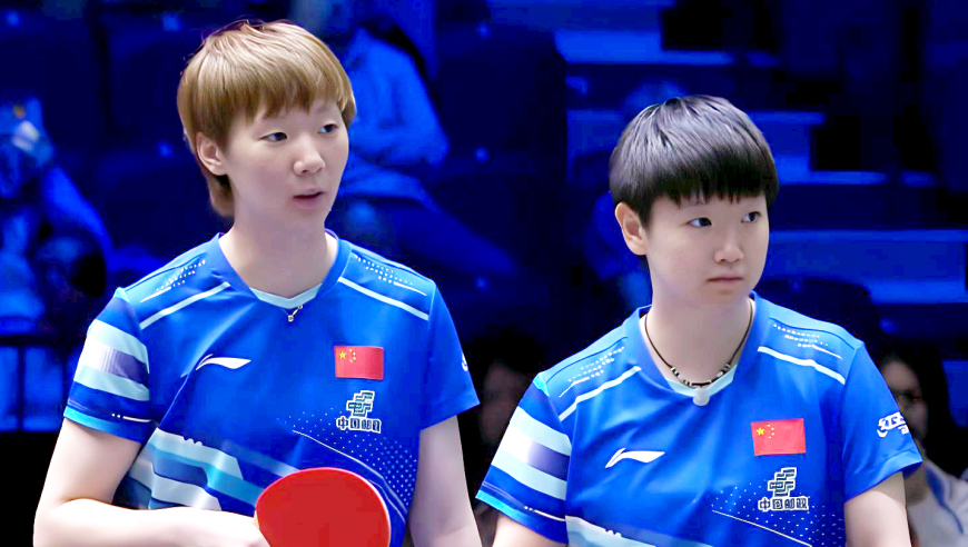 瑞典大满贯：孙颖莎/王曼昱开门红！首战大获全胜，轰3-0晋级