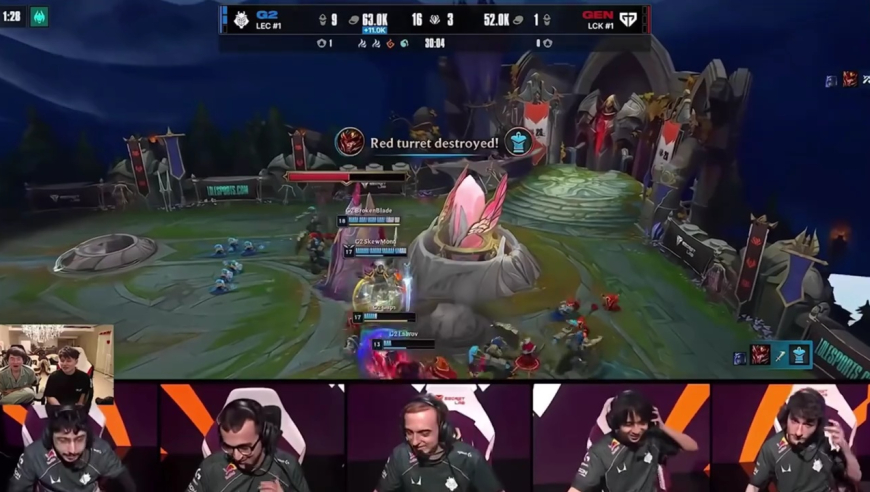 G2爆冷3比0打GEN，上一次零封打爆LCK的队伍，还要追溯到上一场比赛呢，G 2这就6比0 LCK了吗？姿态真的是比上一次震惊还要再震惊啊！