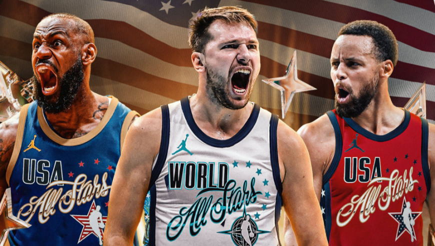 官宣全明星分组结果！詹杜库再度携手 挑战东契奇约基奇领衔的世界队