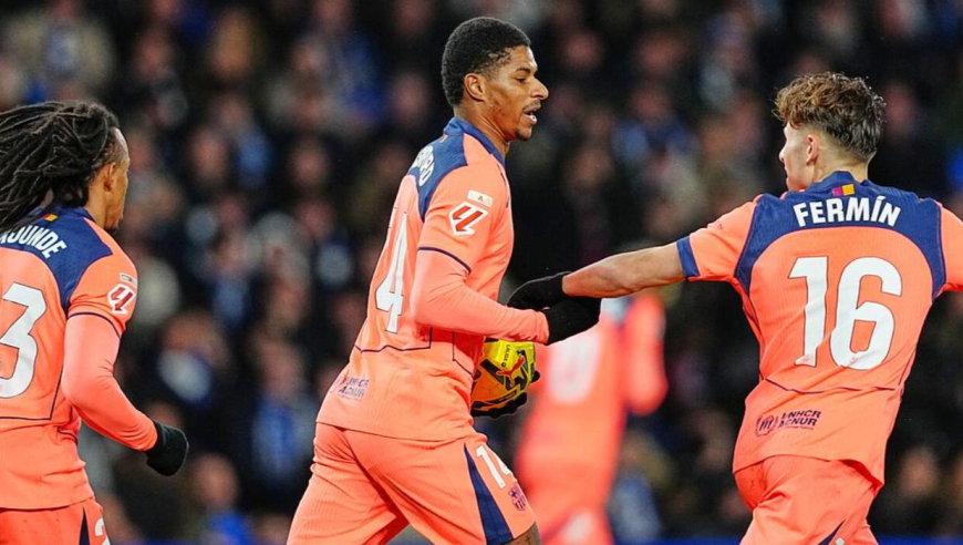 西甲-领先优势剩1分！巴萨1-2皇社西甲9连胜终结，巴萨进球屡被吹+屡中柱+点球取消