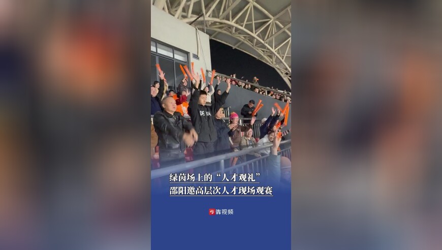 礼遇人才暖人心！邵阳邀高层次人才共赴湘超赛场