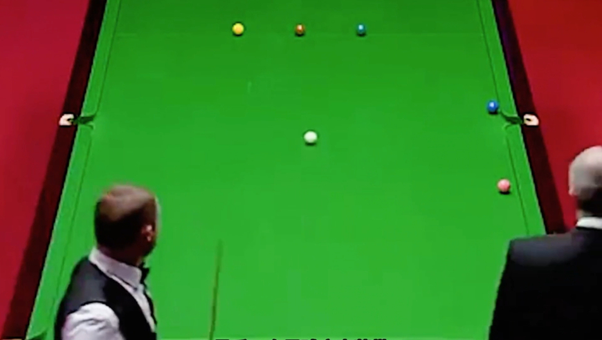 亨得利最狠一局，用袋角做出斯诺克，希金斯翻袋绝地反击｜体坛记忆