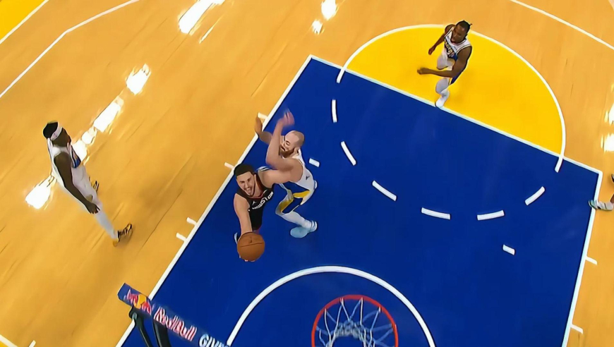 这才是该有的样子！火箭申京开场阶段三次打穿步行者内线连拿7分