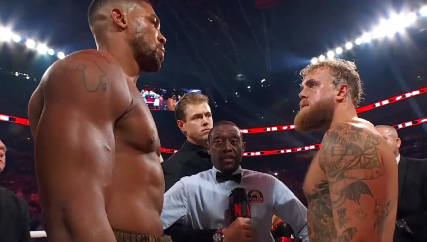 体坛记忆｜约书亚6回合TKO网红保罗！约书亚这场比赛到底有没有放水？