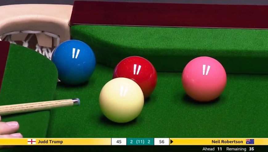 一波三折戏剧性十足！蓝球红球堵袋口，且看特鲁姆普罗伯逊如何较量！