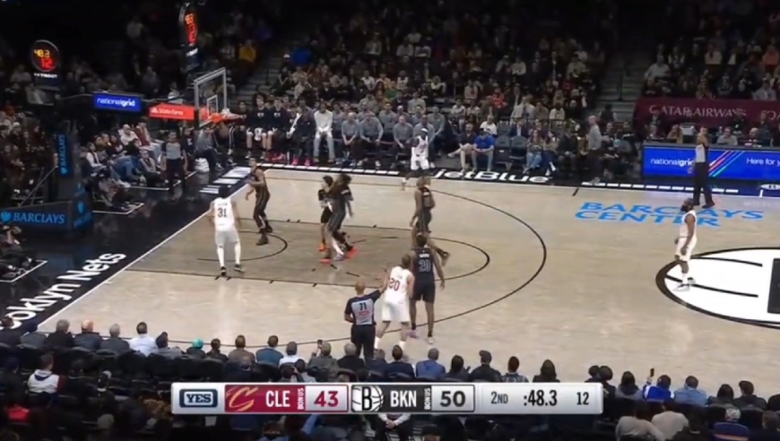 哈登就是骑士队的后场发动机!骑士对阵篮网全场回顾