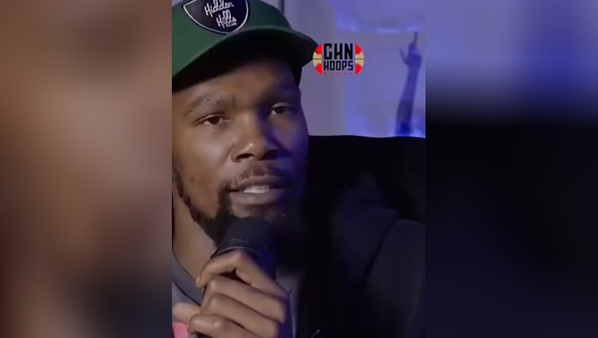 杜兰特参加节目：我有一个侄子我很爱他 但他却喜欢德文布克